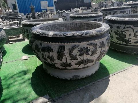 點擊查看詳細(xì)信息<br>標(biāo)題：石缸石花盆 閱讀次數(shù)：3075