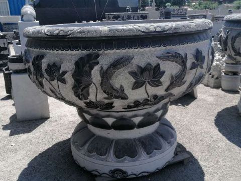 點擊查看詳細(xì)信息<br>標(biāo)題：石缸石花盆 閱讀次數(shù)：3221