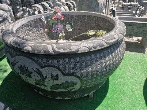 點擊查看詳細(xì)信息<br>標(biāo)題：石缸石花盆 閱讀次數(shù)：3180