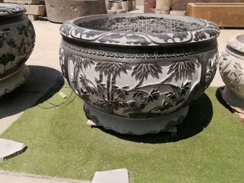 點擊查看詳細(xì)信息<br>標(biāo)題：石缸石花盆 閱讀次數(shù)：3234